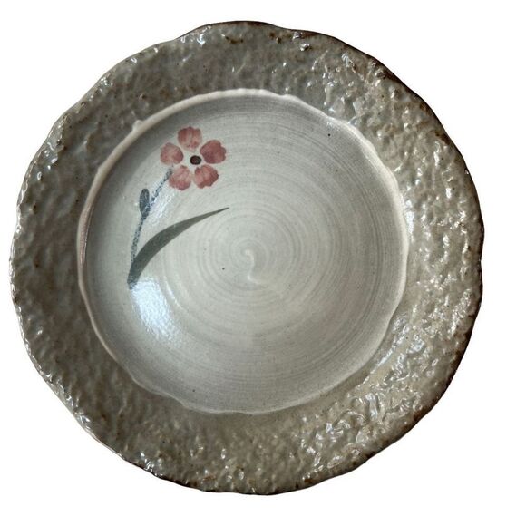 Stoneware set of 2 tea cups with saucers - Picture 5 of 9